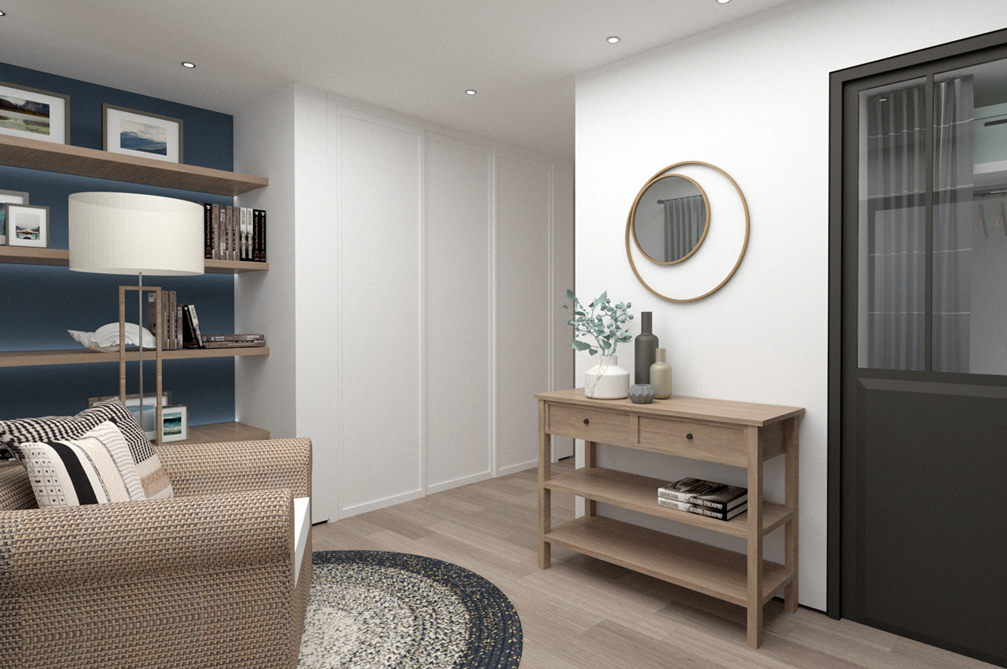 Architecture d'interieur - renovation Grange