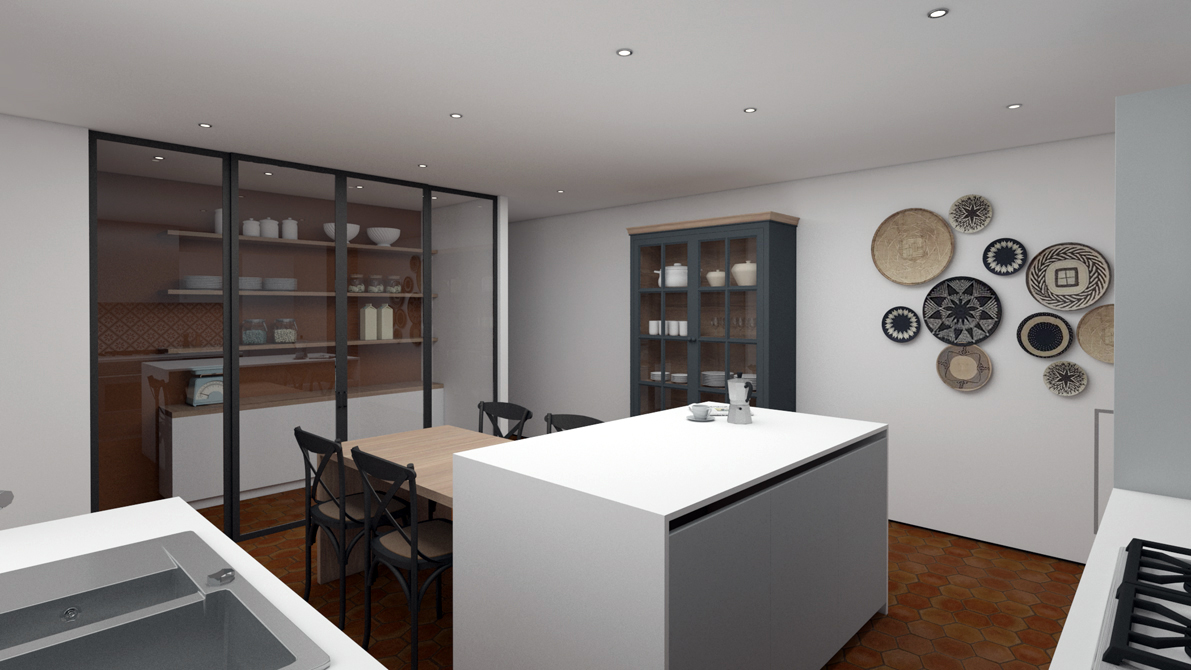 Architecture d'interieur - renovation Grange